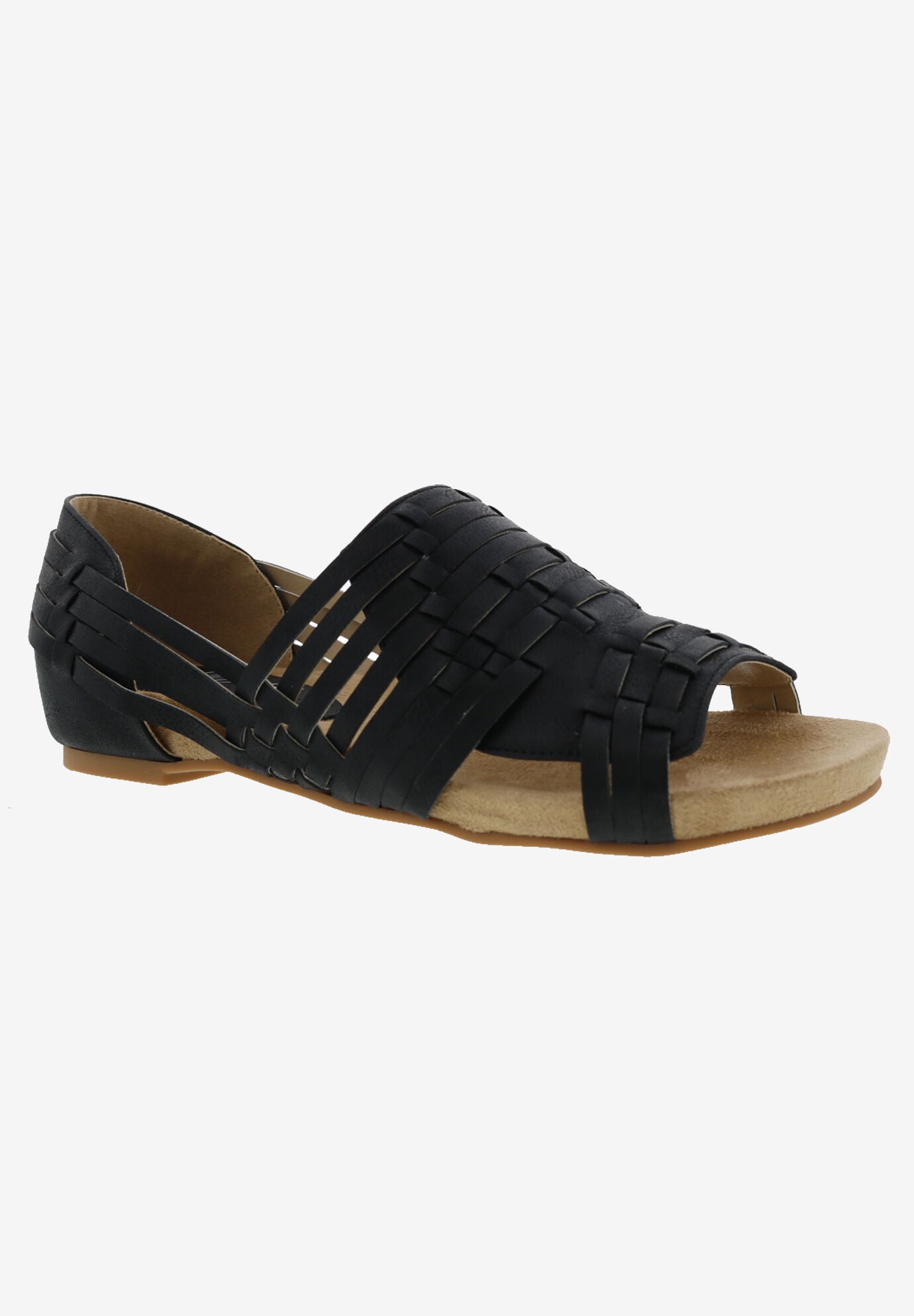 Native Sandal, BLACK SMOOTH, hi-res image number 0