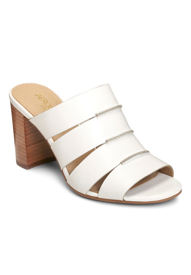 Sky High Sandal by Aerosoles®, WHITE LEATHER, hi-res image number null