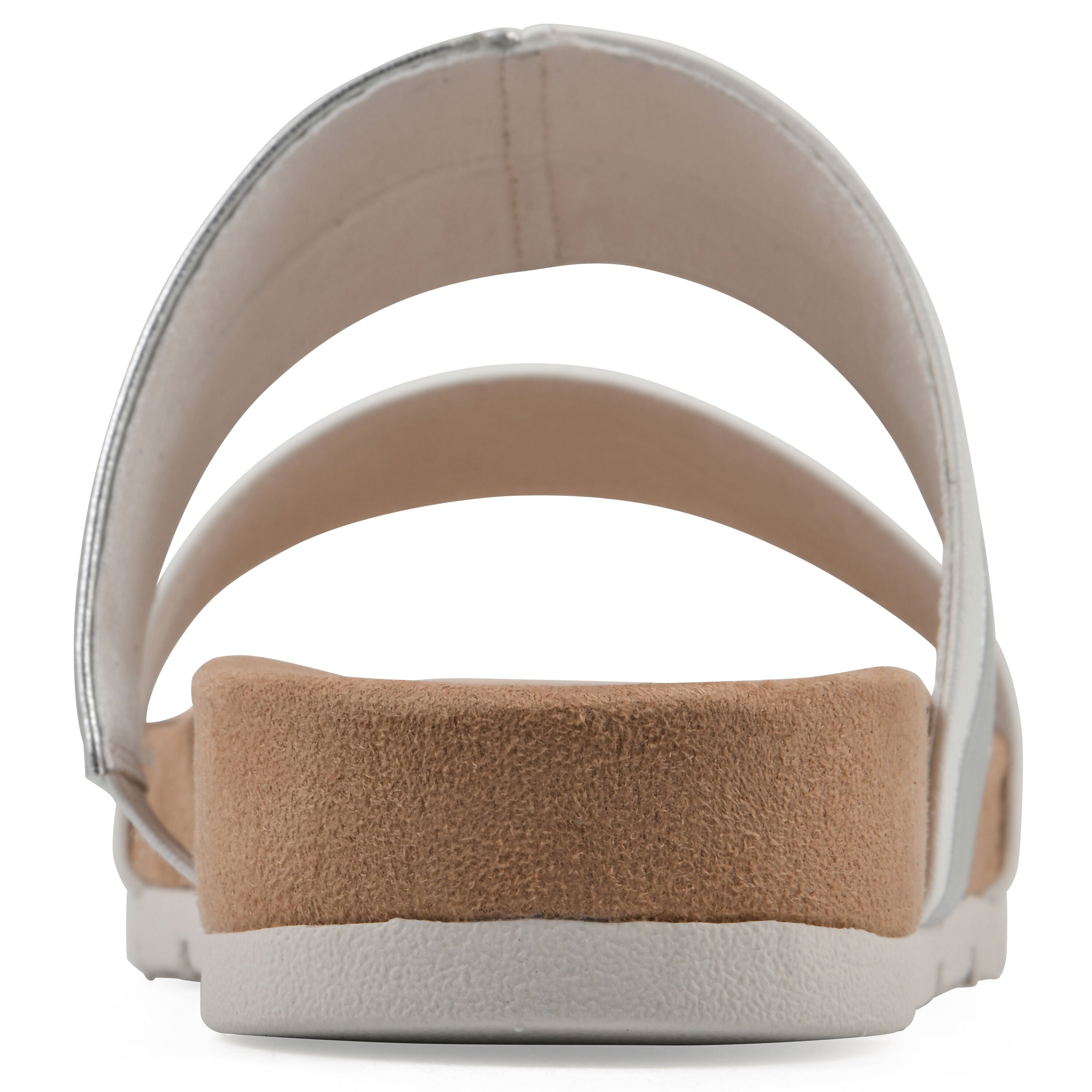 Tammy Slide Sandal, WHITE SMOOTH, on-hover image number 1