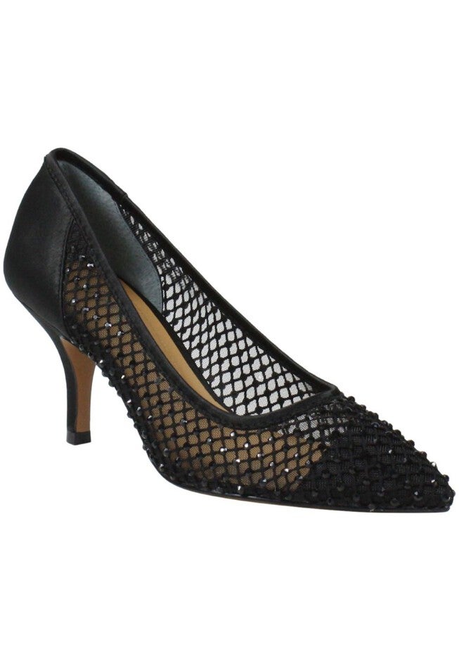 Kenitra Pumps And Slings , BLACK RHINESTONE, hi-res image number 0