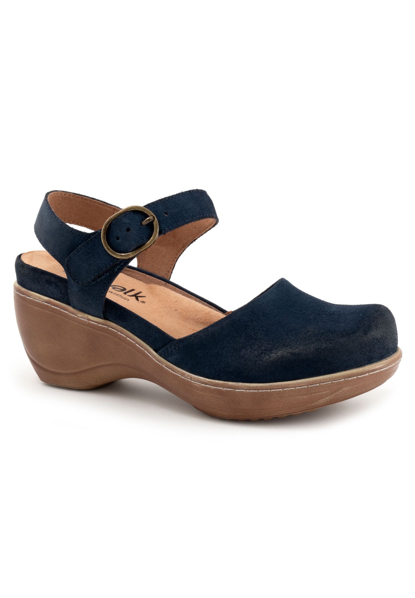 Mabelle Dressy Mule, NAVY SUEDE, hi-res image number 0