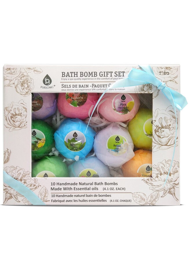 Bath Bombs Gift Set 10 Count, O, hi-res image number null