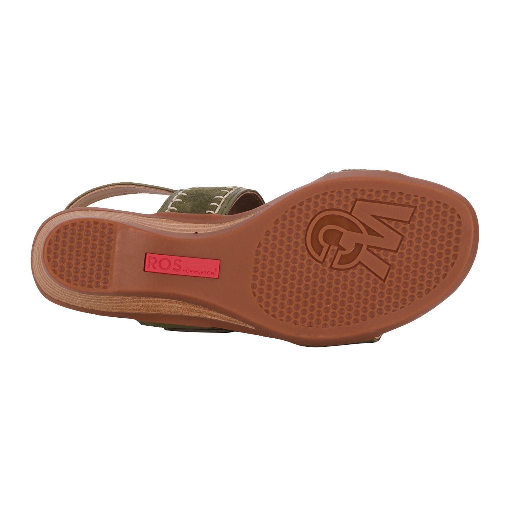 Kateri Sandal, OLIVE LEATHER SUEDE, alternate image number 6