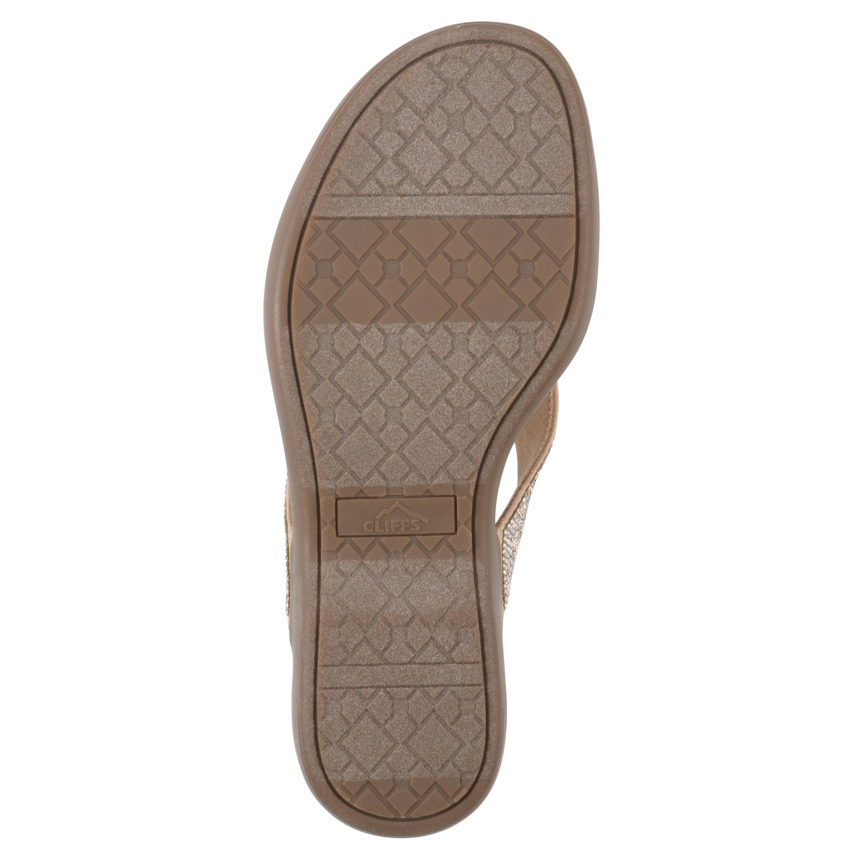 Becharm Thong Sandal, GOLD FABRIC, alternate image number 5