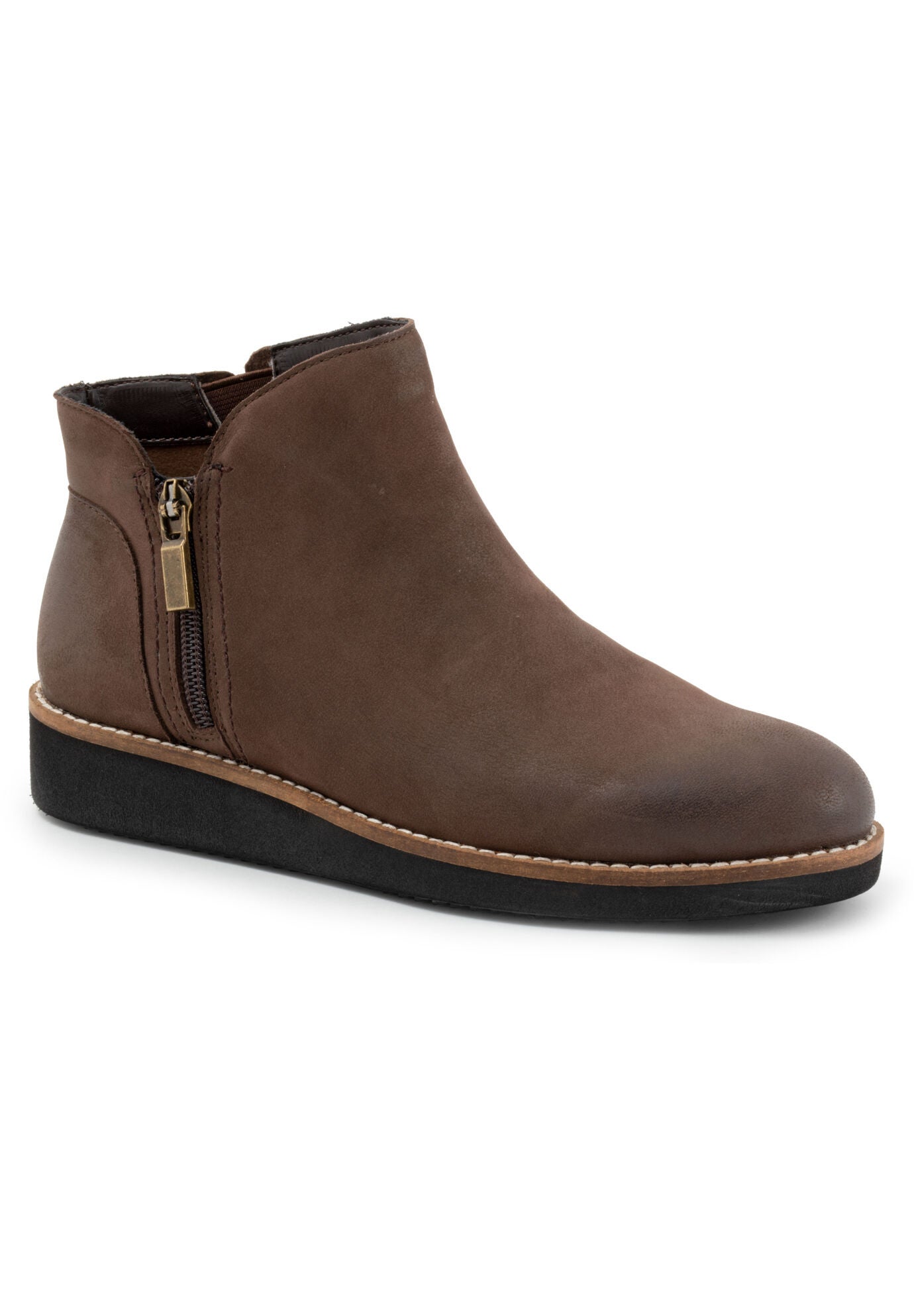 Wesley Bootie , DARK BROWN NUBUCK, hi-res image number 0