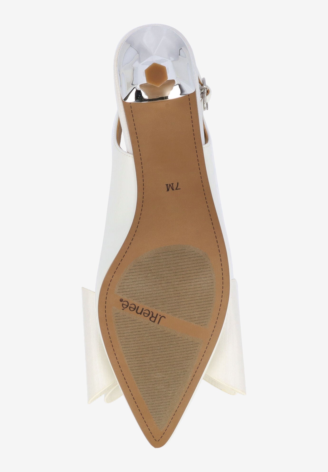 Delmare Slingback Pump, WHITE, alternate image number 6