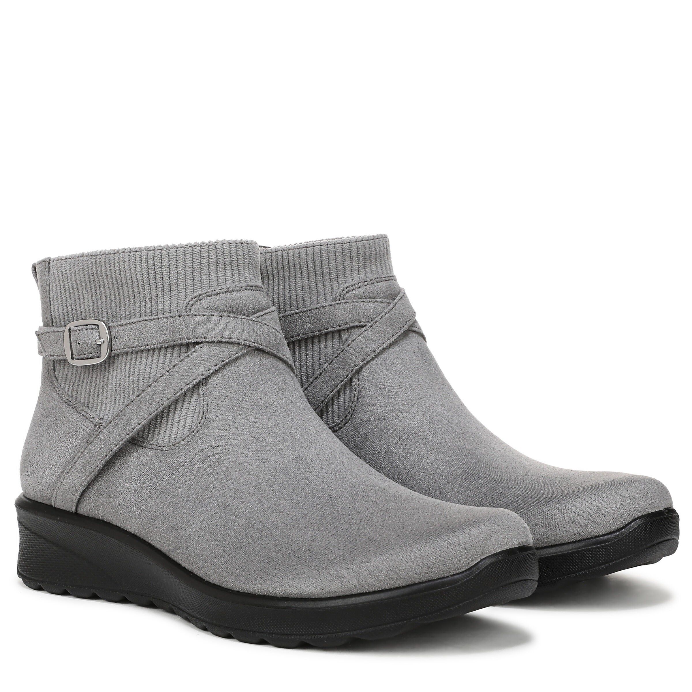 Gates Ankle Bootie, GRAPHITE FABRIC, alternate image number 2