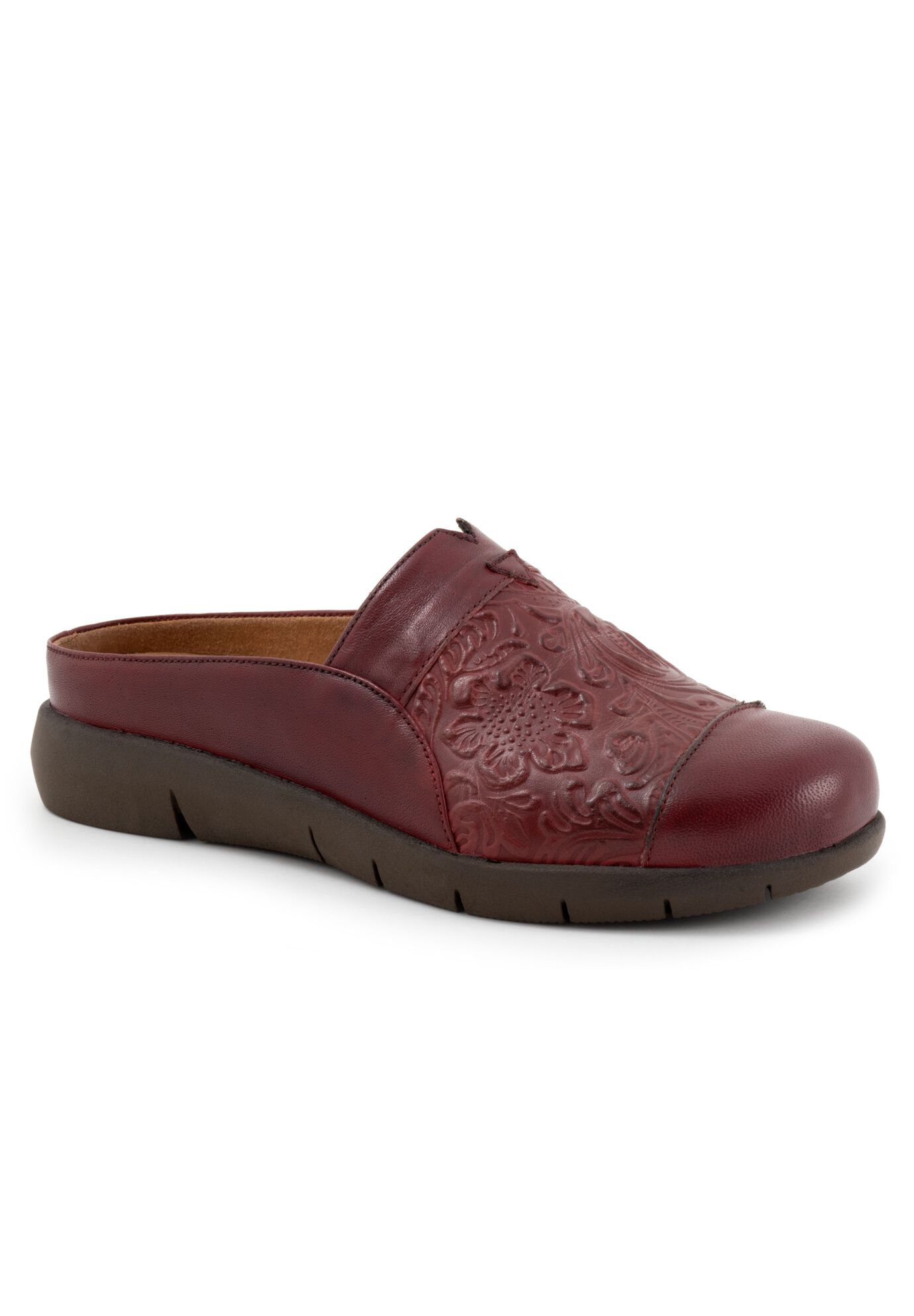 San Marcos Tooling Clog, DARK RED, hi-res image number 0