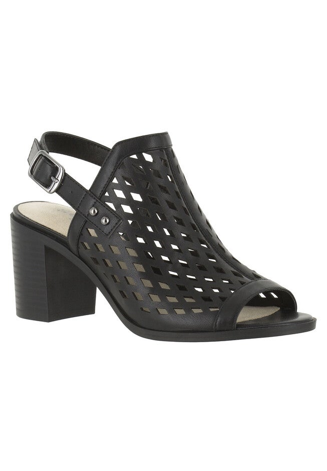 Erin Sandals by Easy Street®, BLACK, hi-res image number null