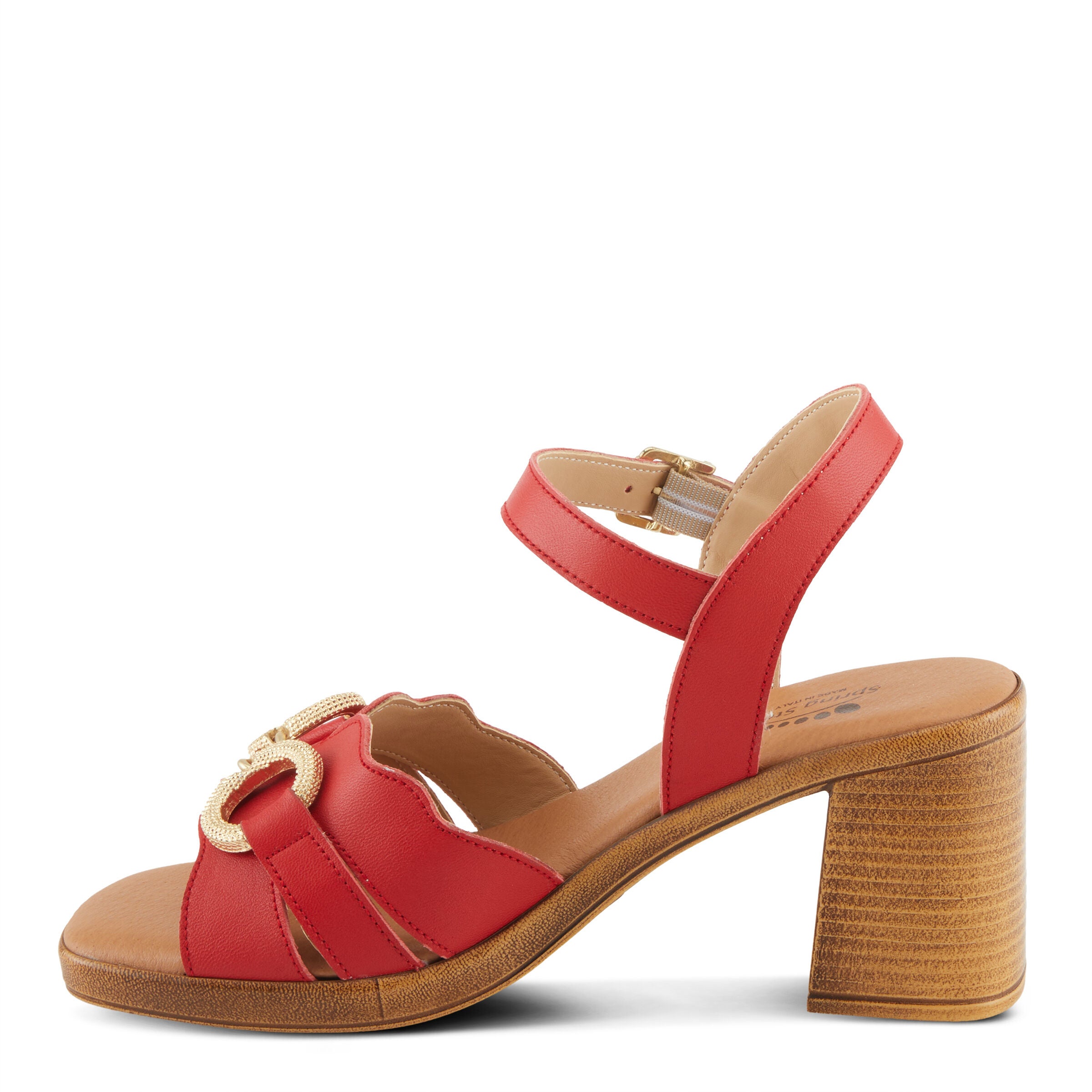Sardinia Sandal, RED, alternate image number 2