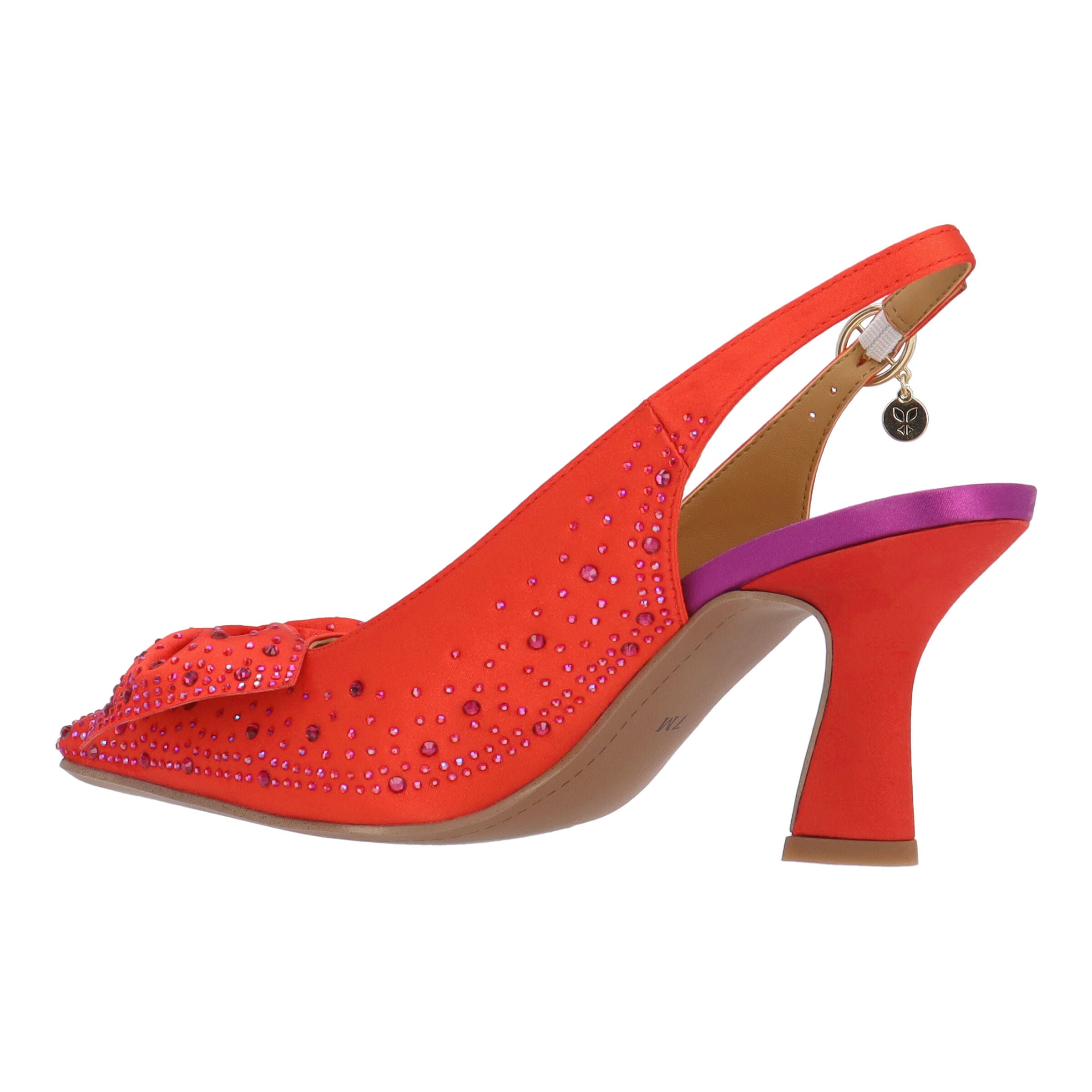 Harlan Slingback Pump, RED PURPLE, alternate image number 5