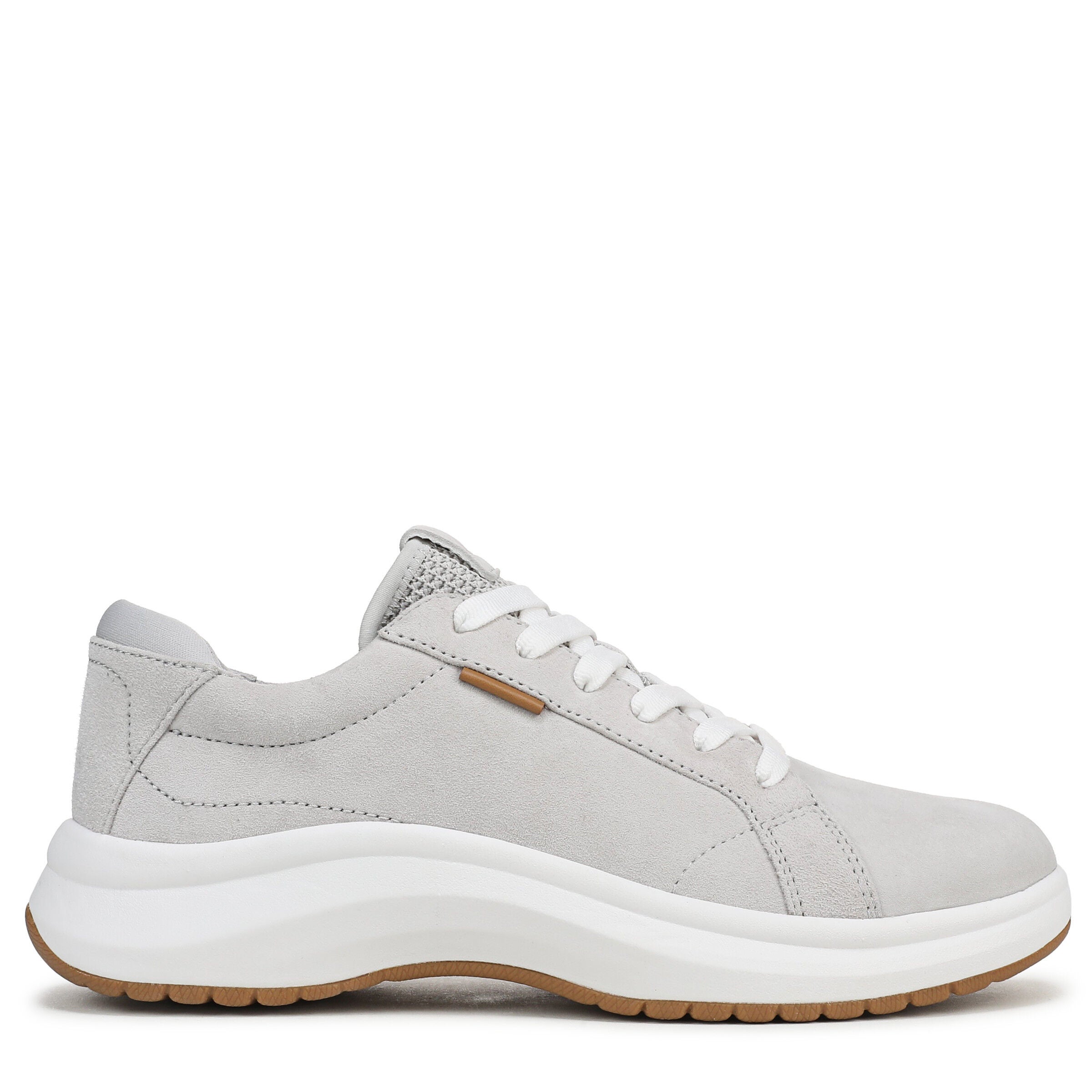Feel Good Lace Up Sneaker, LIGHT GREY, alternate image number 3
