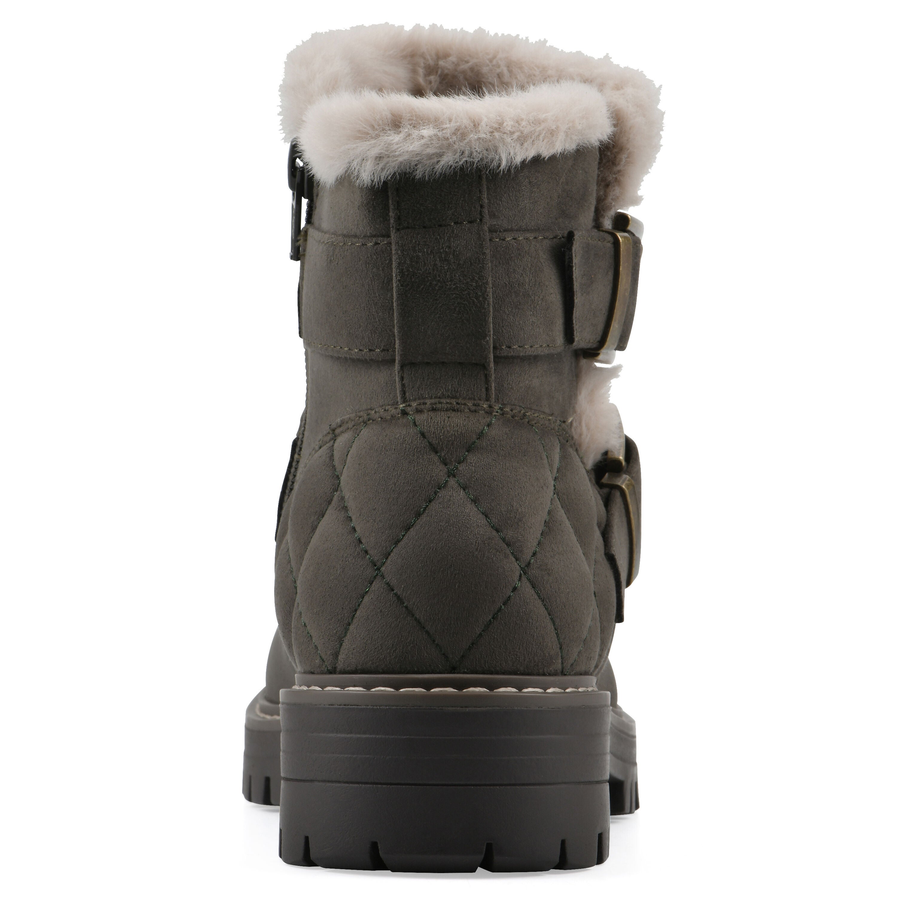 Marvin Bootie, OLIVE FABRIC, on-hover image number 1