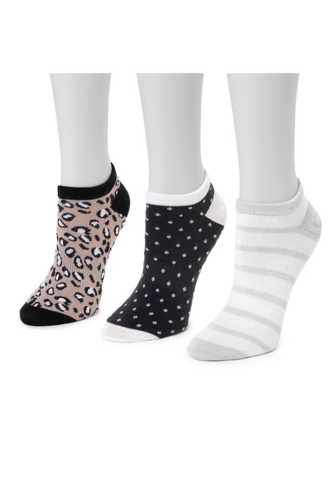 3 Pair Pack Ankle Socks, , alternate image number null