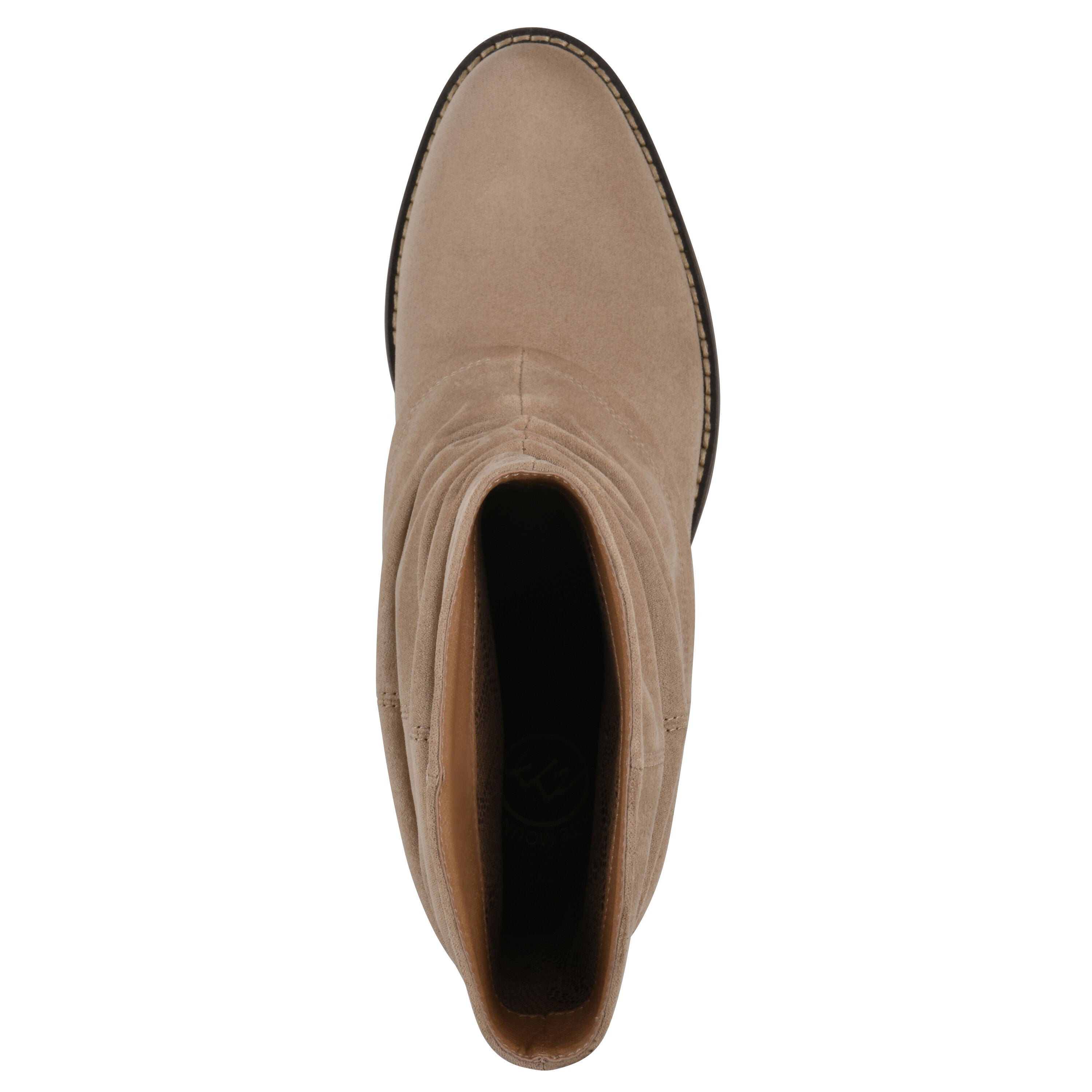 Alden Mid Calf Western Bootie, BEACHWOOD FABRIC, alternate image number 4