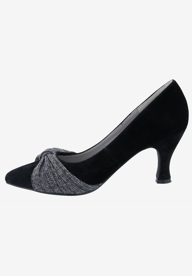 Charm Plaid Kitten Heel Pump, , alternate image number 2