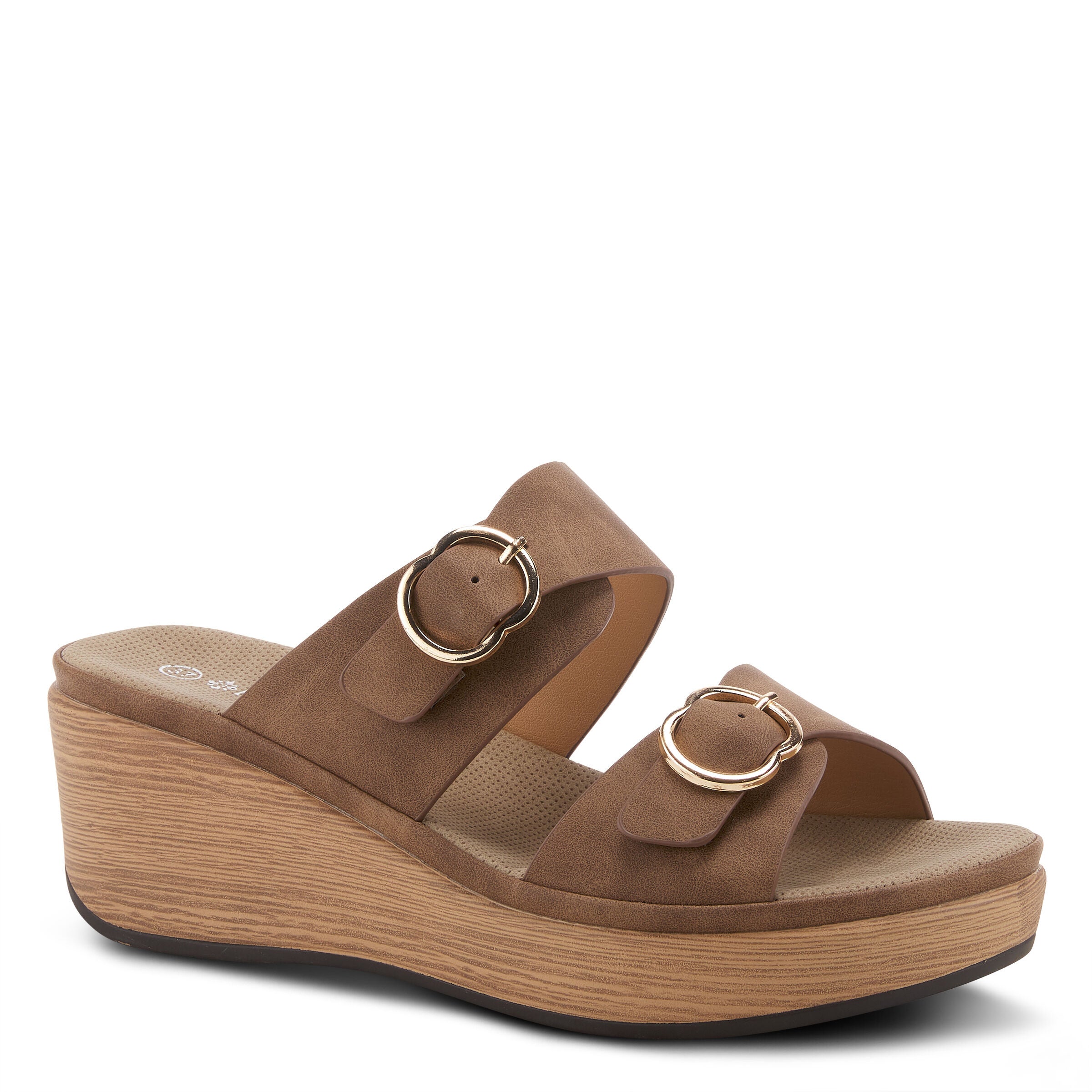 Shaniho Slide Sandal, BROWN, alternate image number 7