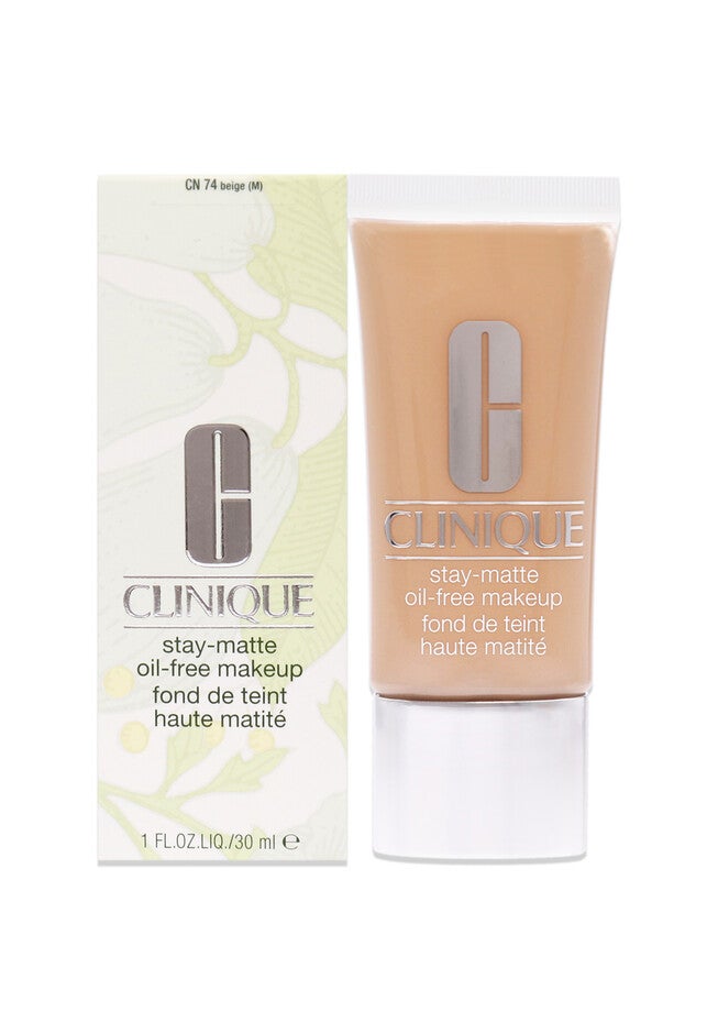 Stay-Matte Oil-Free Makeup - Dry Combination To Oily -1 Oz Makeup, BEIGE, hi-res image number null