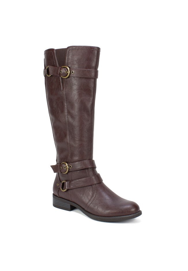 Loyal Wide Calf Boot, BROWN, hi-res image number null