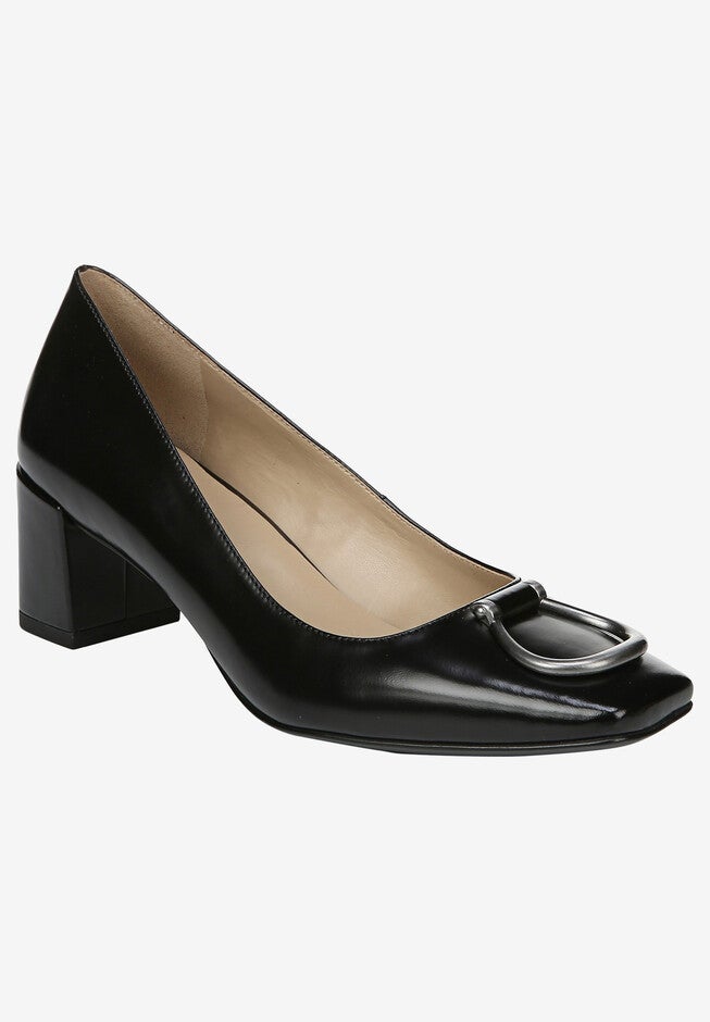 Kalissa Pump , BLACK BRUSH OFF, hi-res image number null