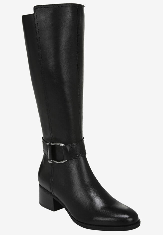 Daelynn High Shaft Boot , BLACK WIDE CALF, hi-res image number null