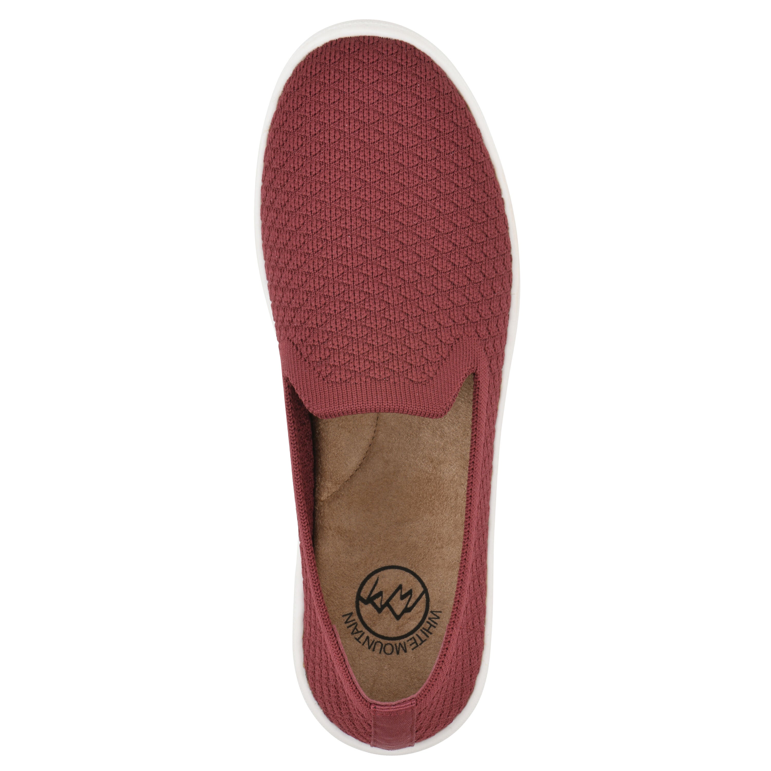 Upstay Slip-on Sneaker, BURGUNDY FABRIC, alternate image number 4
