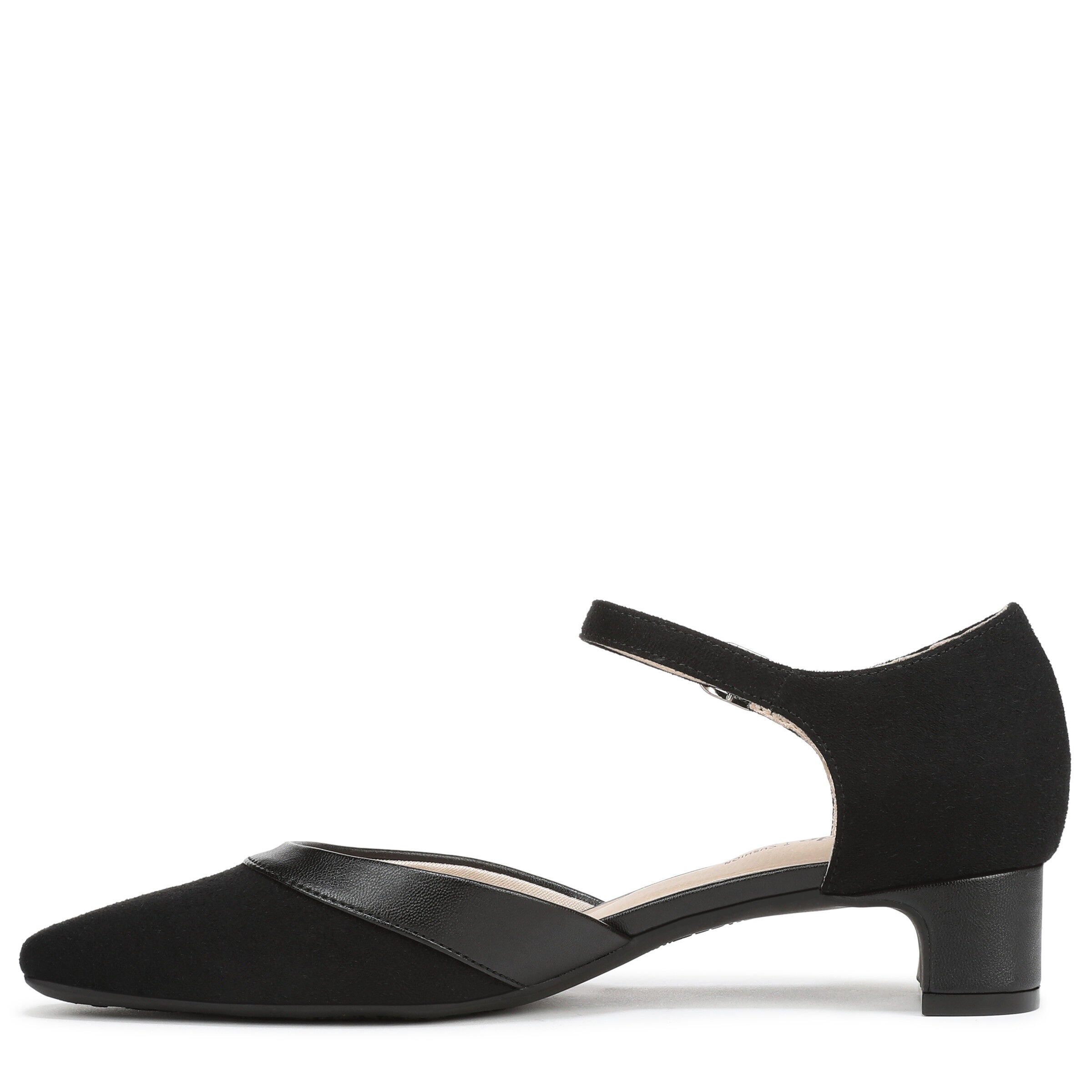 Leighton Pump, BLACK SUEDE, alternate image number 5