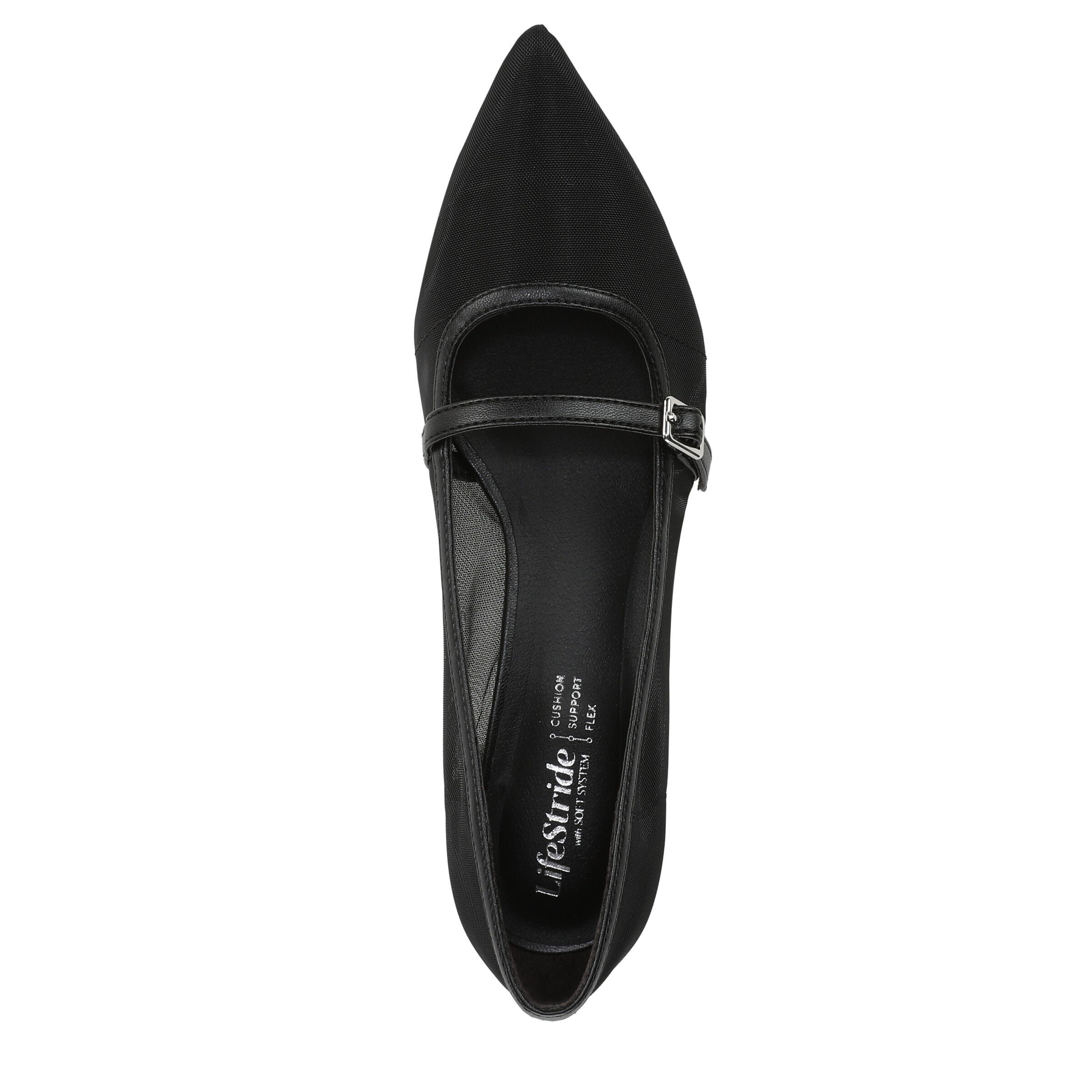 Madelyn Heel, BLACK MESH FABRIC, alternate image number 6