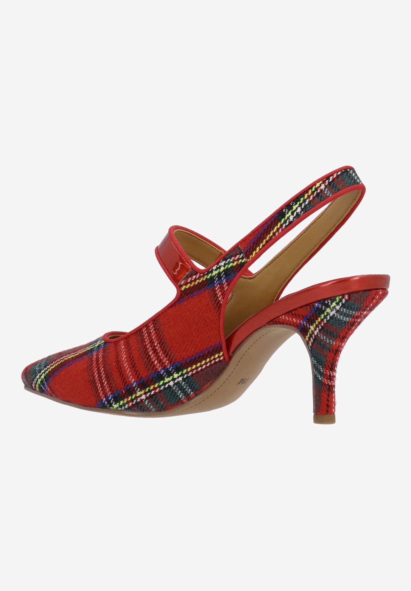 Jasira Sling Back Pump, RED, alternate image number 5