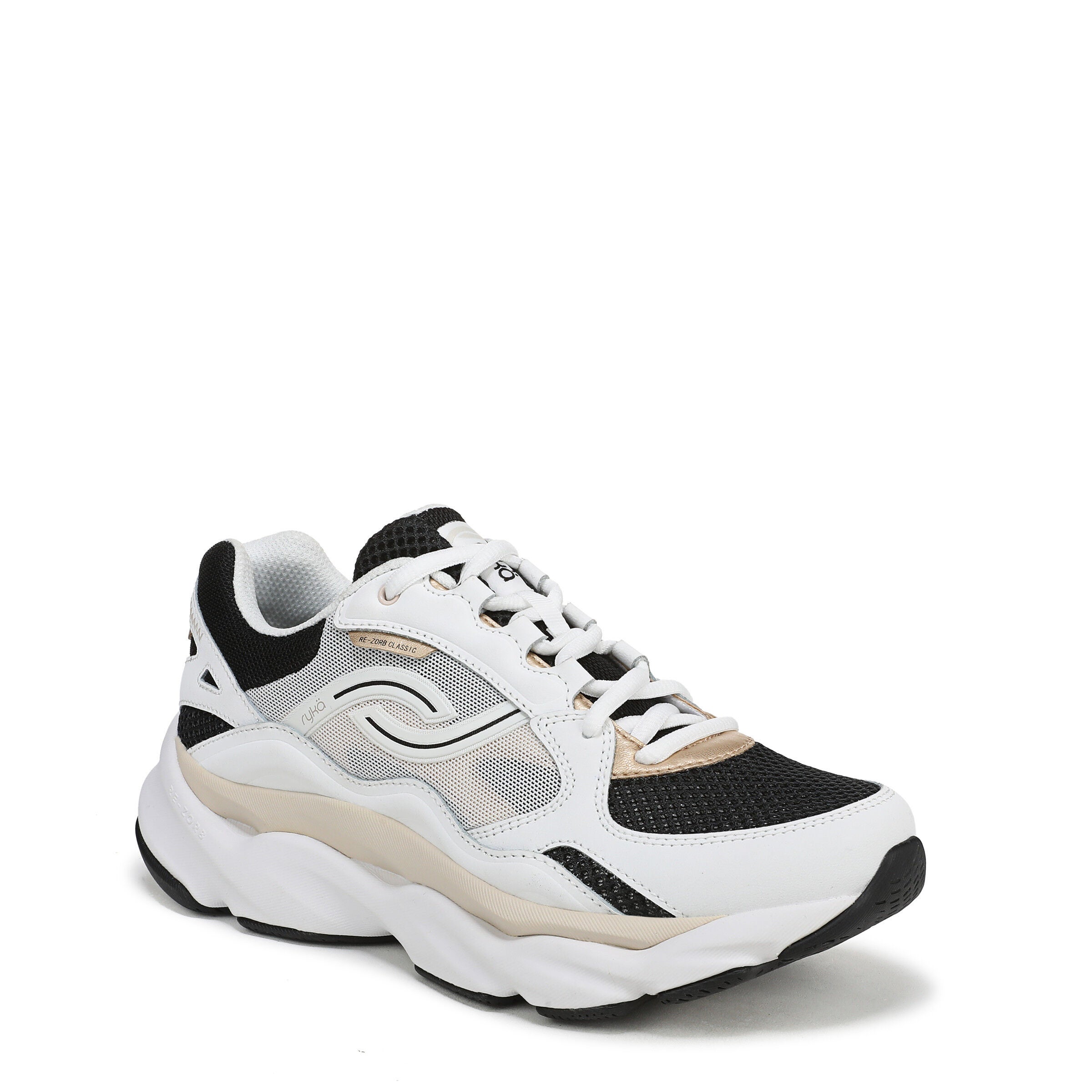 Rezorb Max Classic Walking Sneaker, WHITE BLACK, hi-res image number 0