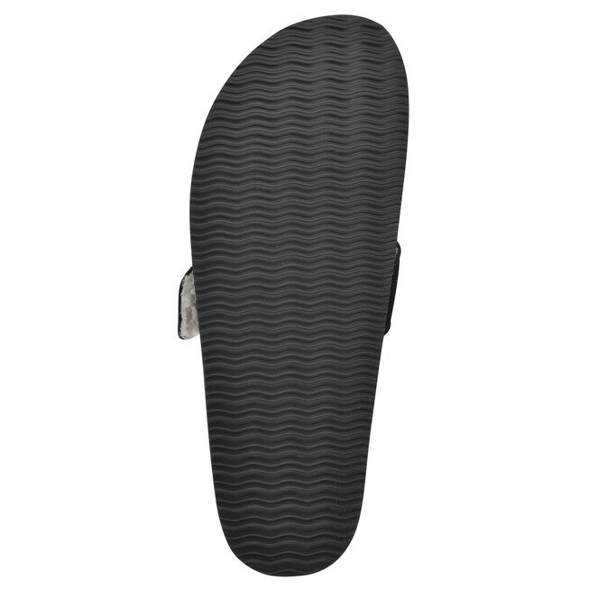 Bueno Footbeds Clog, BLACK SUEDE FF, alternate image number 5