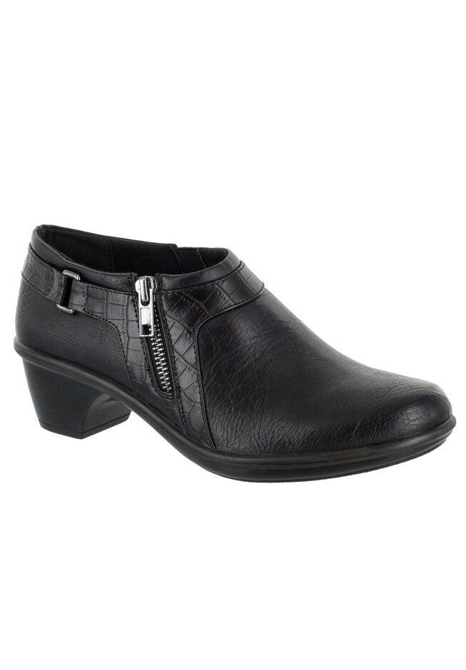 Devo Booties by Easy Street®, BLACK CROCO, hi-res image number null
