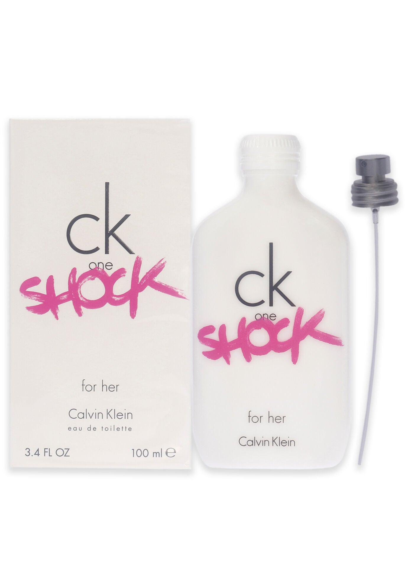 Ck One Shock For Her -3.4 Oz Edt Spray, O, hi-res image number 0