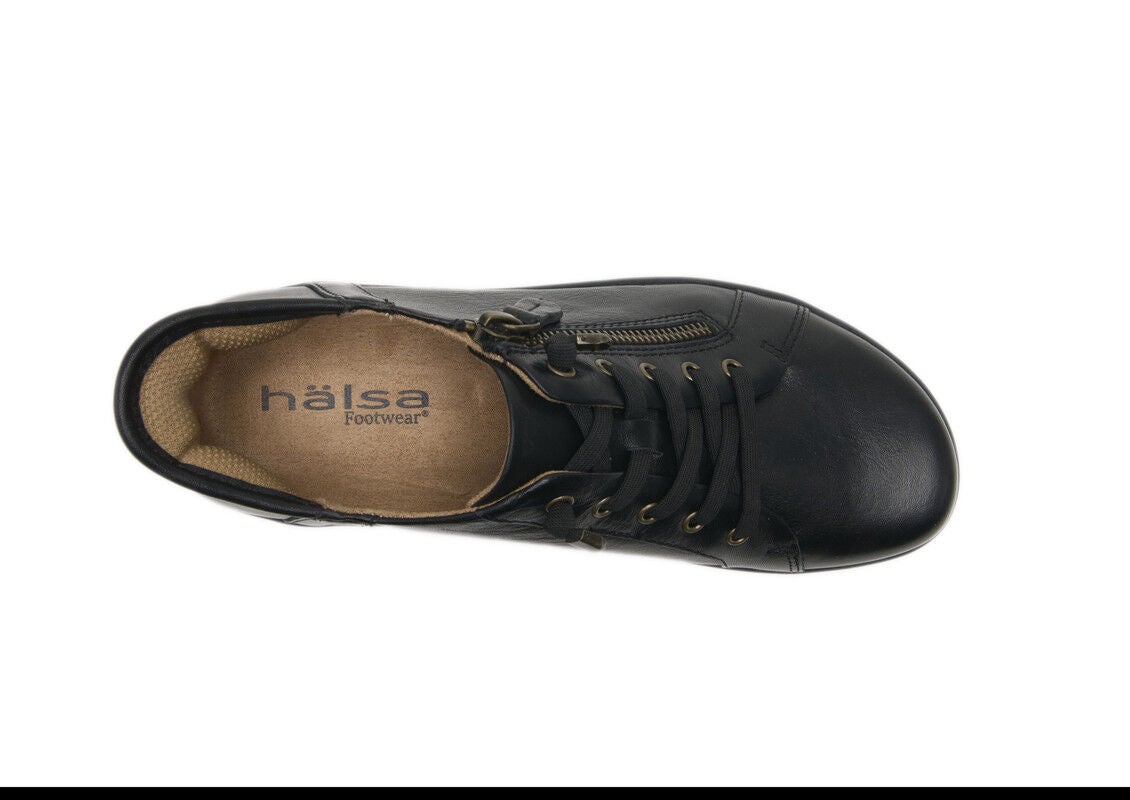 Alma Hands-Free Slip-On Flat, BLACK, alternate image number 3