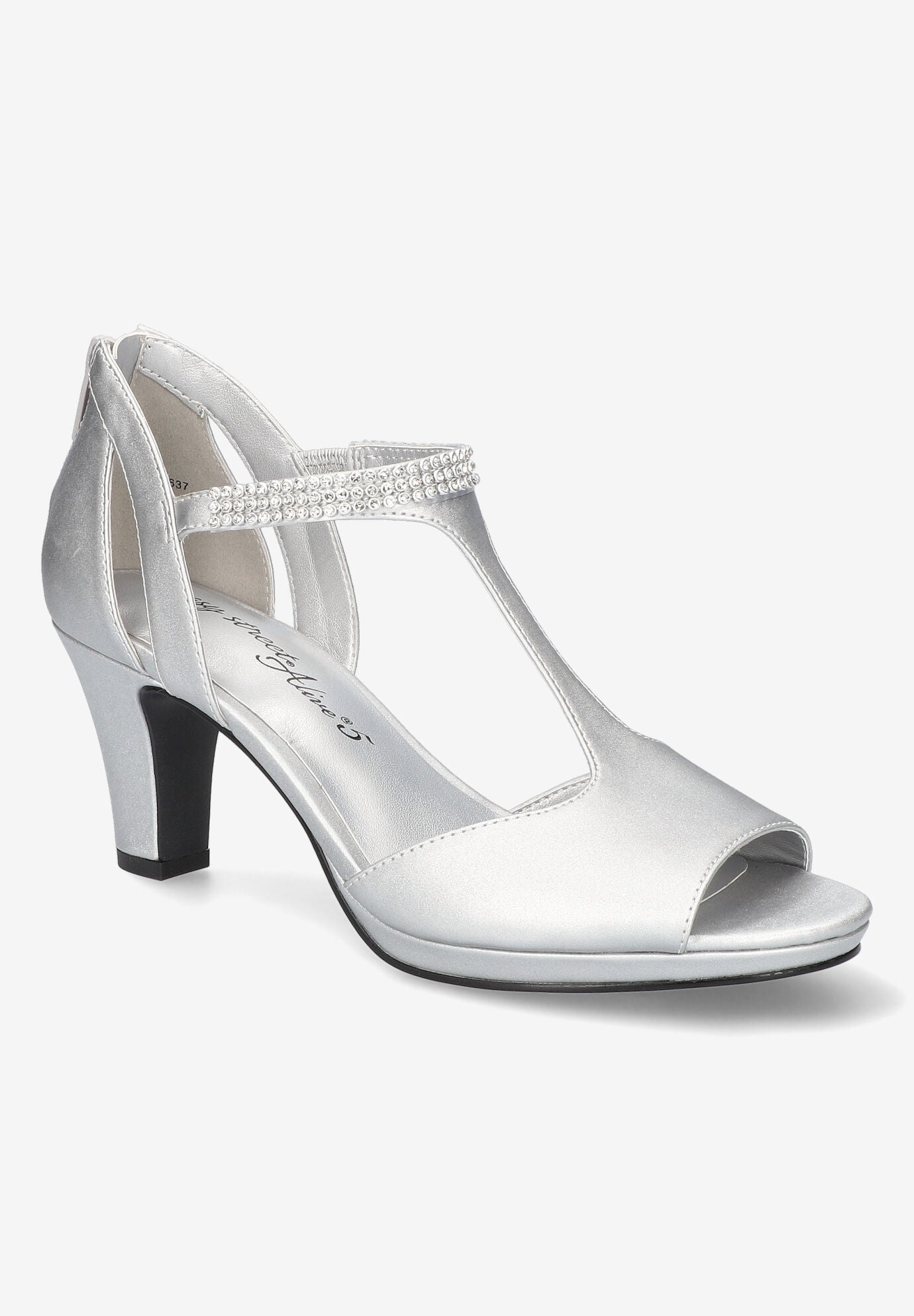 Flash Sandal, SILVER SATIN, hi-res image number 0