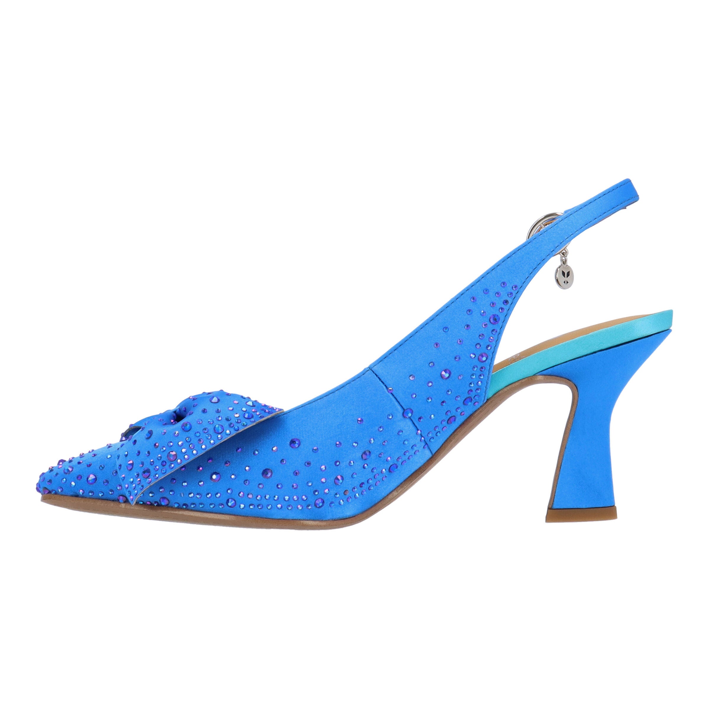 Harlan Slingback Pump, BLUE, alternate image number 4