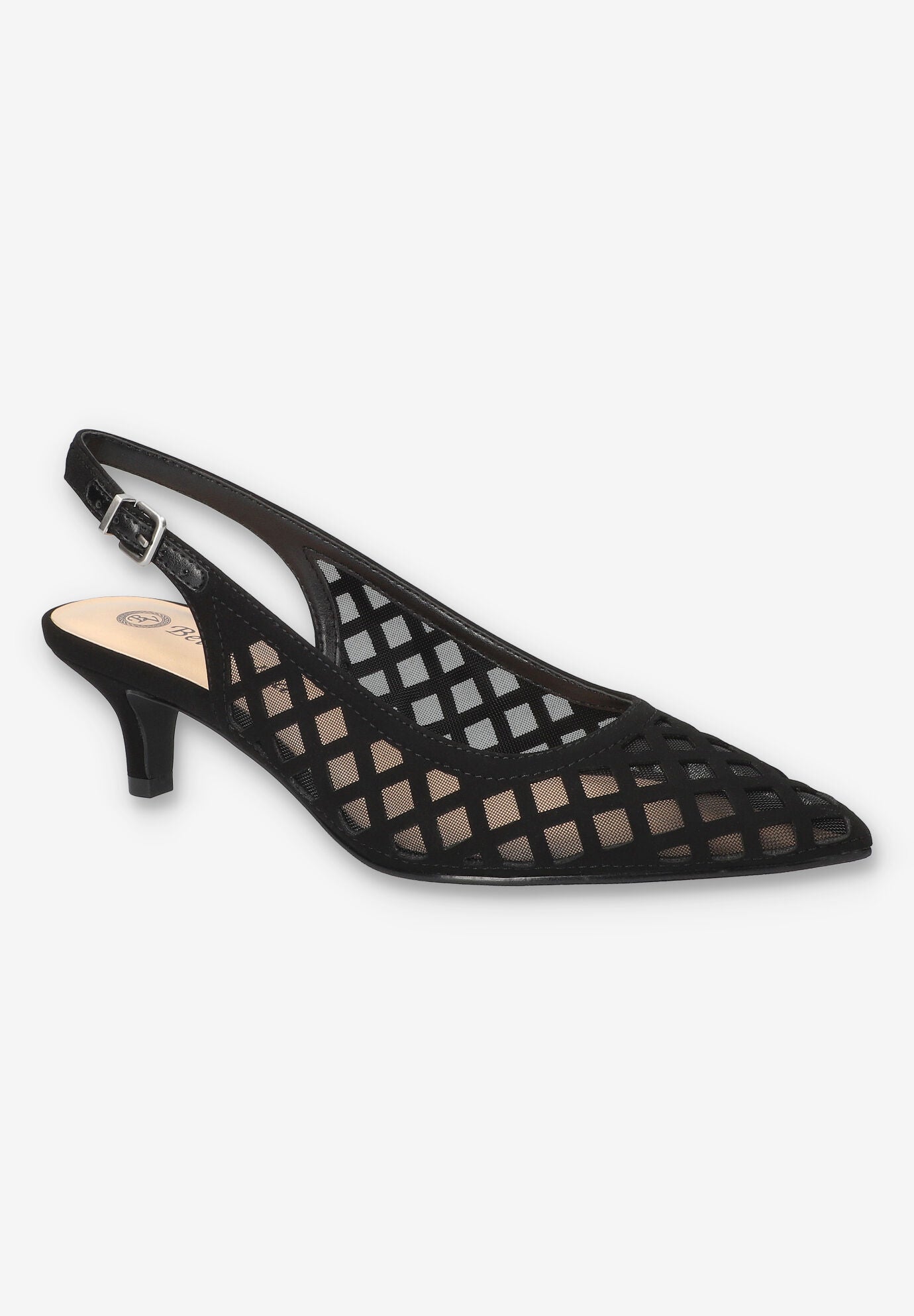 Noel Slingback Pump, BLACK LAMY, hi-res image number 0