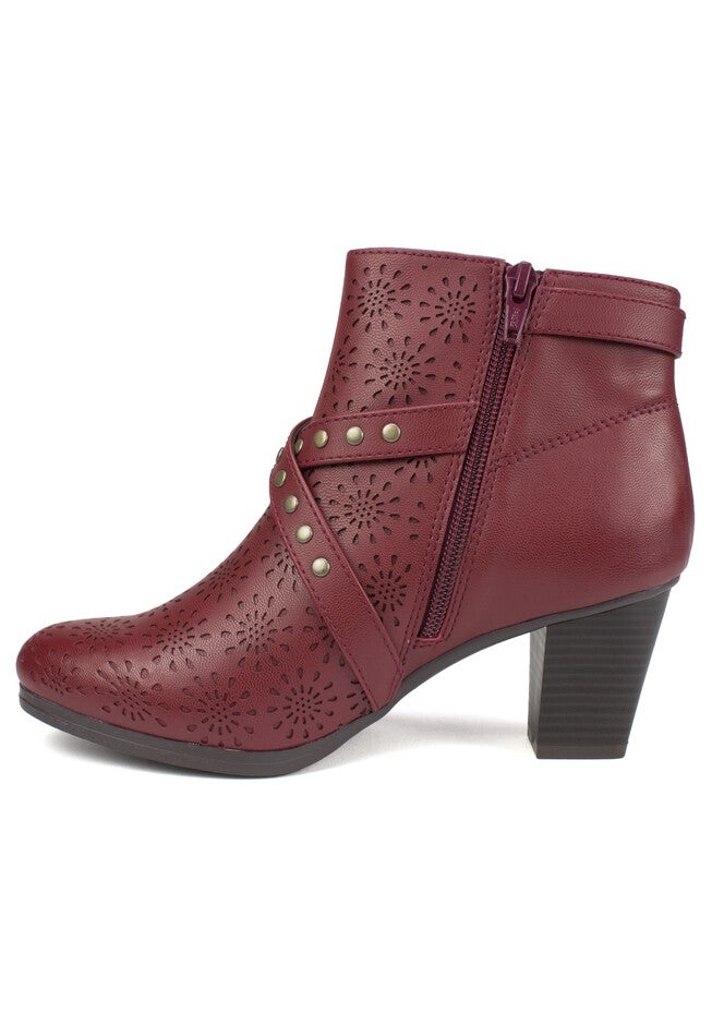 Fuchsia Bootie by Rialto, , alternate image number null