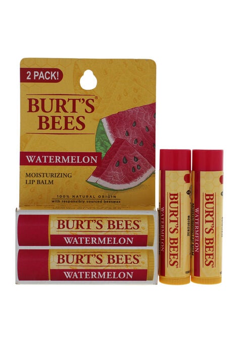 Watermelon Moisturizer Lip Balm Blister -2 X 0.15 Oz Lip Balm, O, hi-res image number null