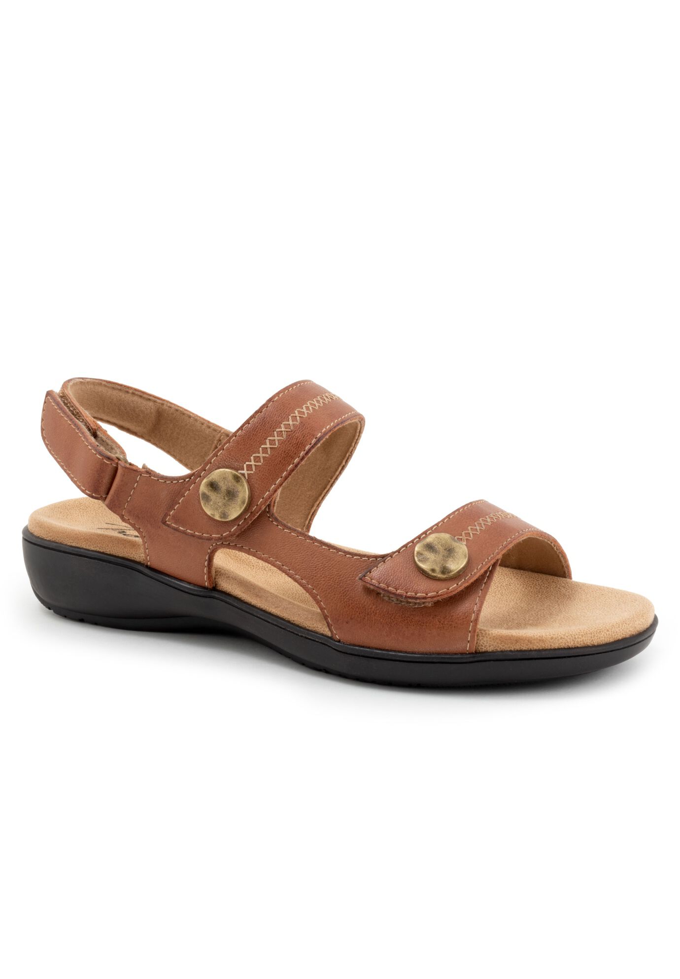 Romi Stitch Sling Back Sandal, LUGGAGE, hi-res image number 0