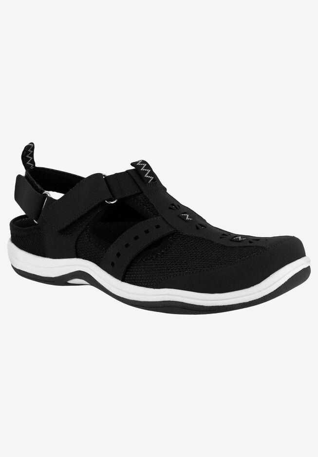 Melina Slip-On by Easy Street®, BLACK, hi-res image number null