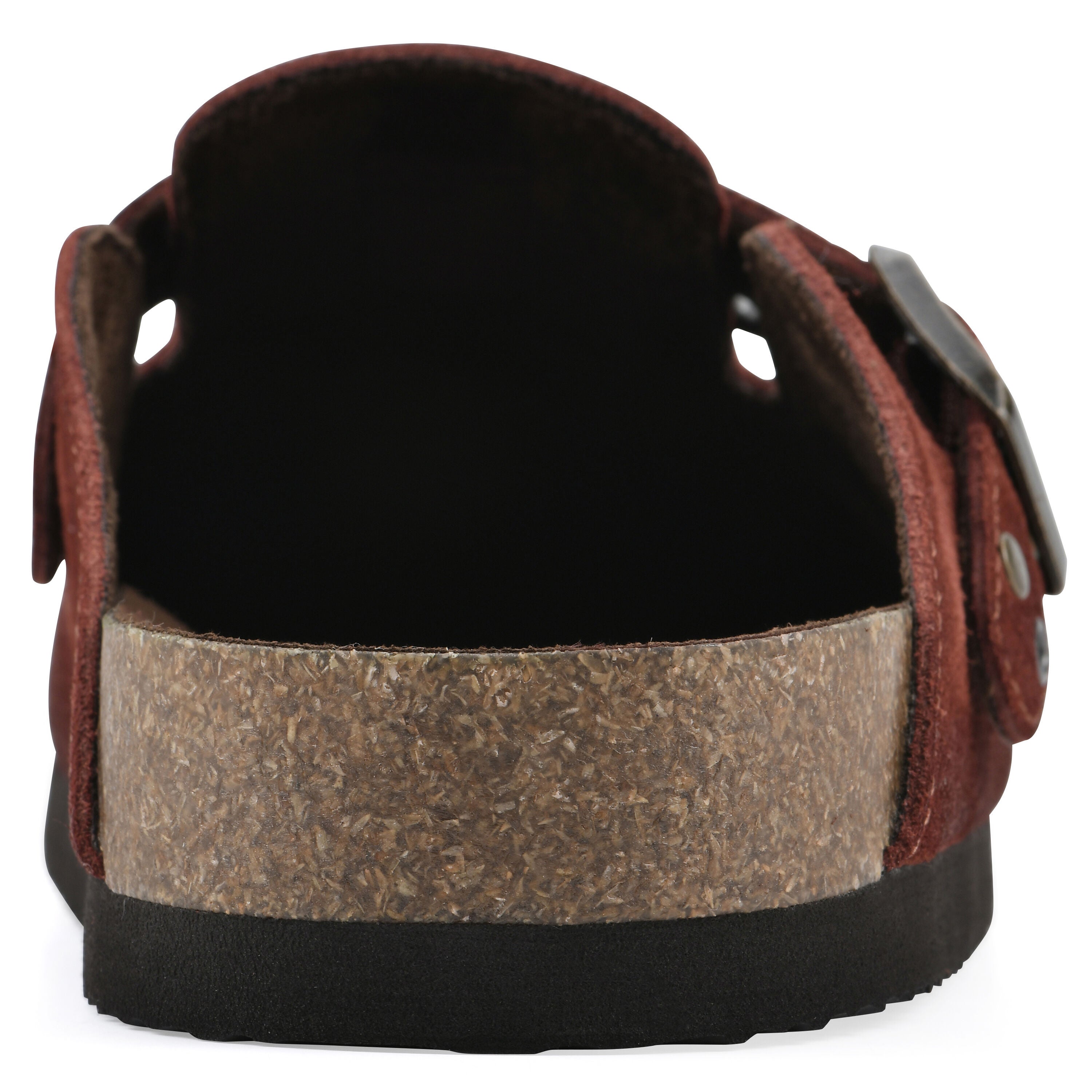 Benben Footbeds Clog, RUST SUEDE, on-hover image number 1