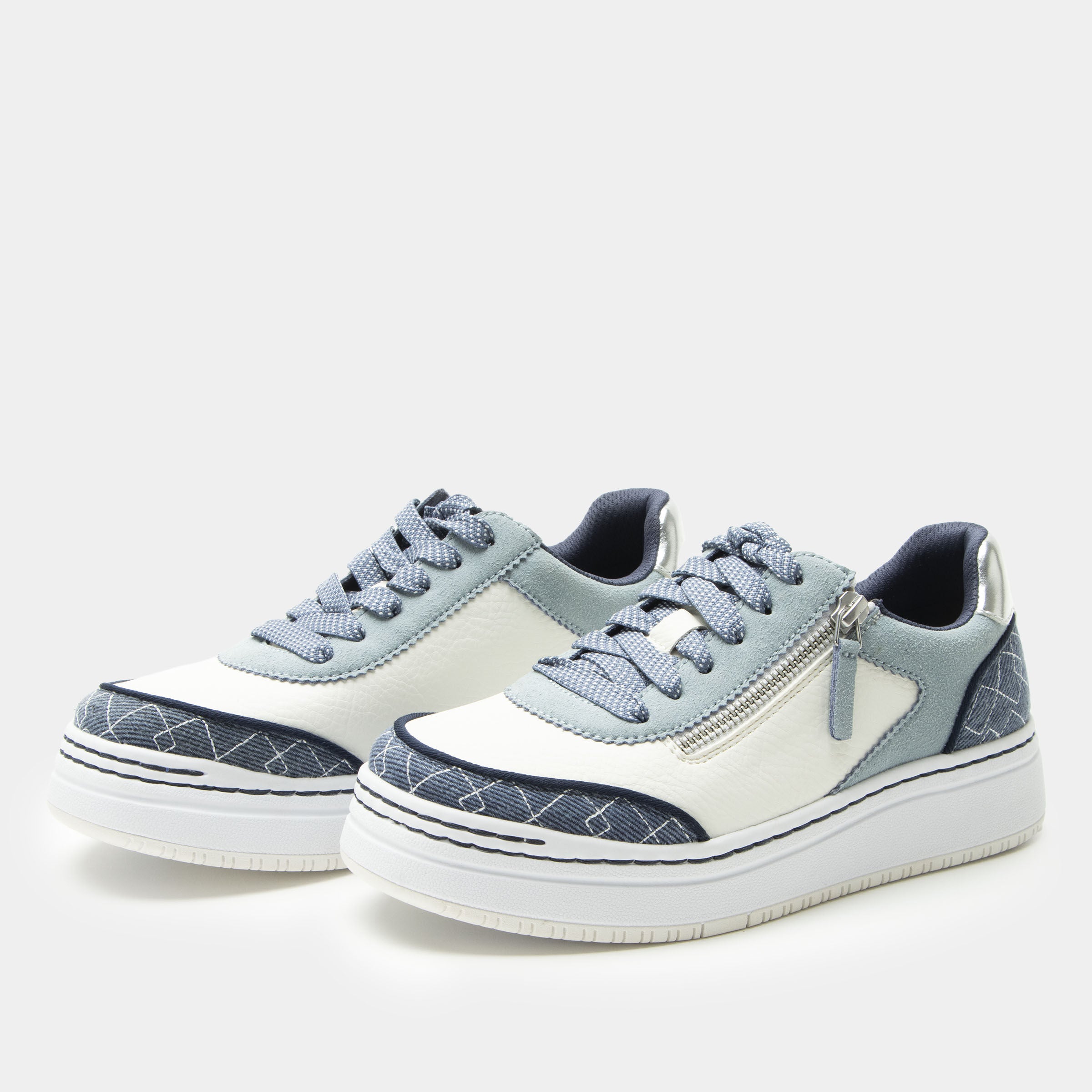 Averie Zipper Platform Sneaker, INDIGO, hi-res image number 0
