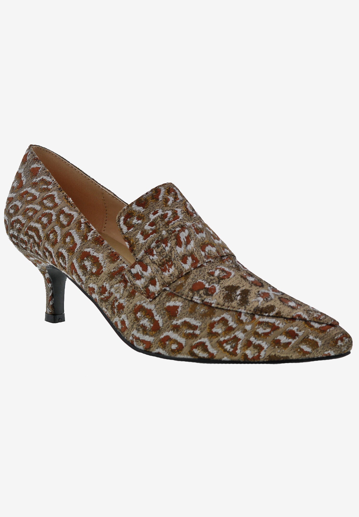 Brim Pump, GOLD MULTI LEOPARD, hi-res image number 0