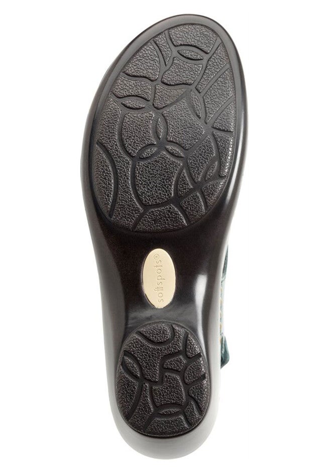 Pamela Leather Wedge Sandal by Softspots®, , alternate image number null