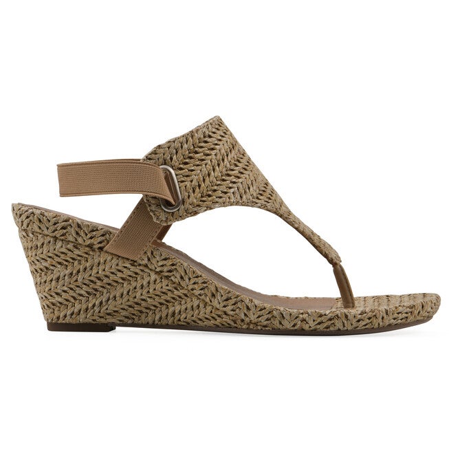 All Dres Wedge, NATURAL FABRIC, alternate image number null