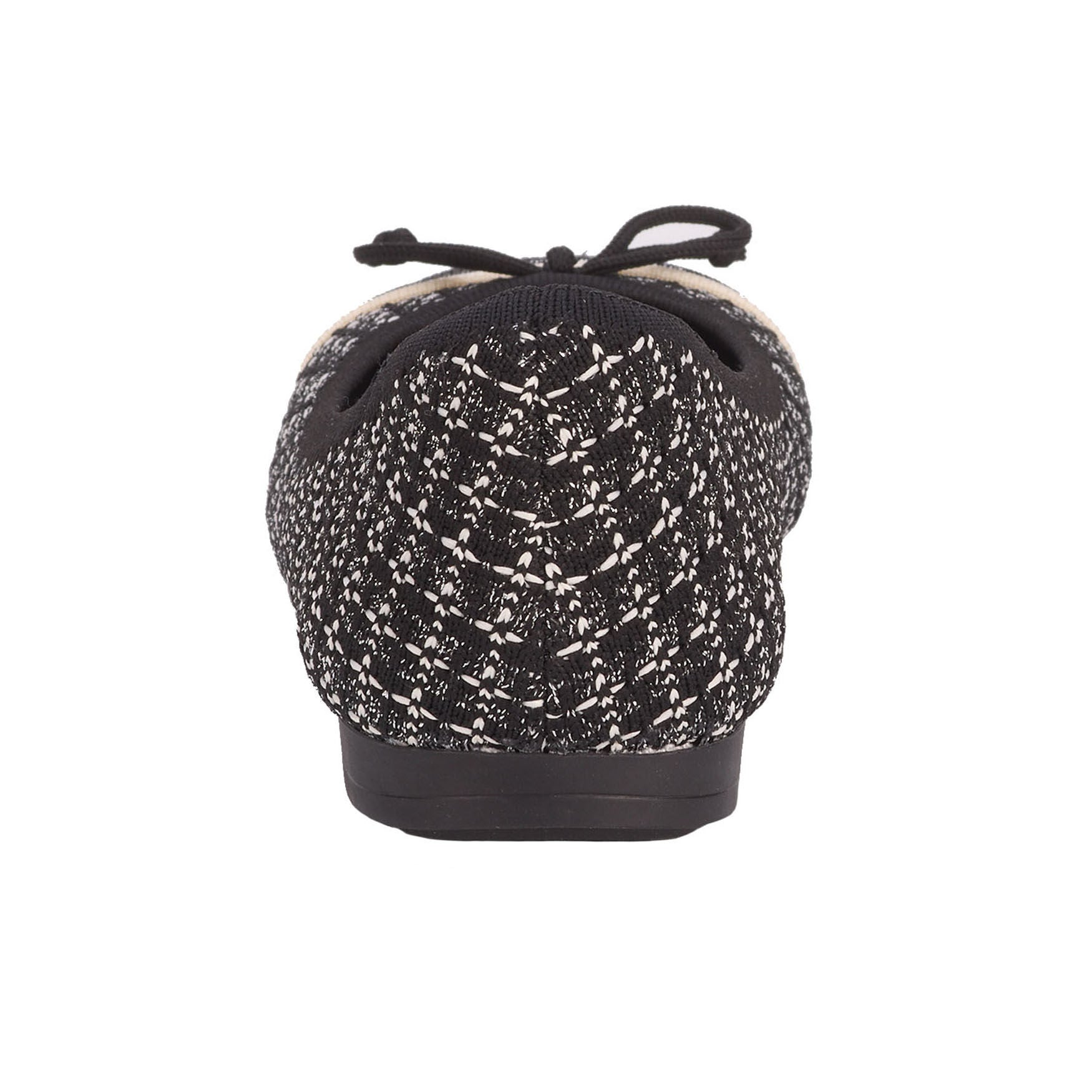 Noelle Knit Flat, BLACK, on-hover image number 1