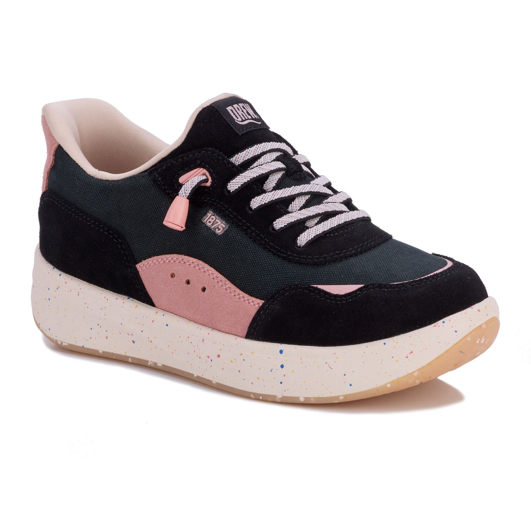 Hobby Casual Sneaker, BLACK AND TAN, hi-res image number 0