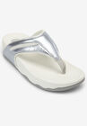 The Sporty Thong Sandal , SILVER, hi-res image number 0