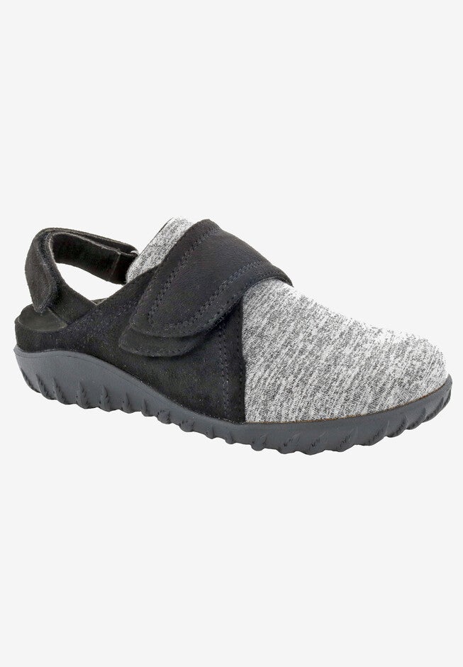 Breezy Convertible Slingback Mule, BLACK MICRO STRETCH, hi-res image number 0